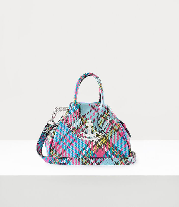 Vivienne Westwood BIOGREEN SAFFIANO PRINTED MINI YASMINE